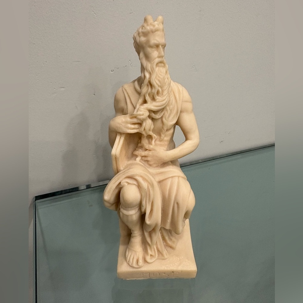 Vintage Moses statue